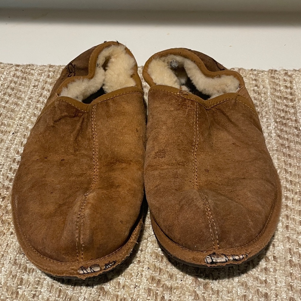 UGG Chestnut Shearling Slippers
